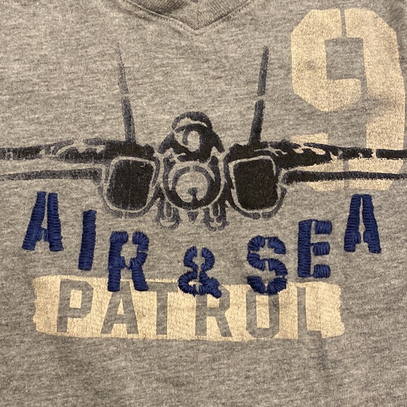 Boy’s Size 4 GAP 100% Cotton T-shirt Bundle of 2: Airplane & Motorcycles-EUC - Picture 9 of 13